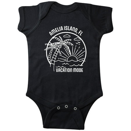 

Inktastic Summer Vacation Mode Amelia Island Florida Gift Baby Boy or Baby Girl Bodysuit