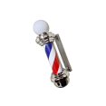 thumbnail image 1 of relayinert Barber Pole LED Light Rotating Salon Sign Light with Ball for Indoor Outdoor, 1 of 6