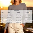 thumbnail image 4 of Stamzod Long Sleeve Shirts for Women Slim Fit Crewneck Basic Tee Stretchy Casual Layering Undershirts, 4 of 7