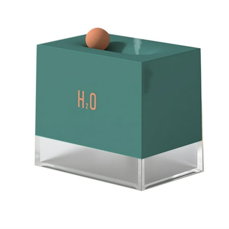 

-Capacity Humidifier USB Fog Volume Humidification Home Mute Hydration Night Light Office Desktop Smart Green