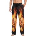 thumbnail image 3 of GZHJMY Musical Notes Pajama Pants for Men, Lounge Pants Lightweight Men Pajama Bottoms with Drawstring Pockets, Christmas New Year Birthday Gifts, Small, 3 of 6