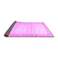 thumbnail image 2 of Ahgly Company Indoor Square Oriental Purple Traditional Area Rugs, 7' Square, 2 of 4
