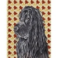 thumbnail image 1 of Carolines Treasures SC9541GF English Cocker Spaniel Fall Leaves Flag Garden Size, 1 of 3