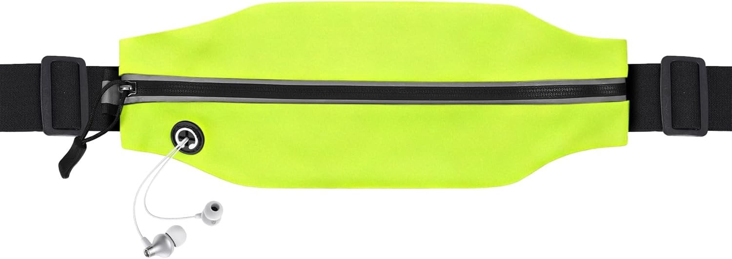 Running Belt Fanny Pack for Men and Women Slim Running Bag Phone Holder Runner  Belt Running Essentials Workout Fitness Orange