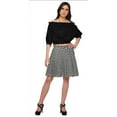 thumbnail image 1 of Moomaya Jupe Courte Plissée en Coton Imprimé Mini pour Femmes Vêtements Décontractés, 1 of 6