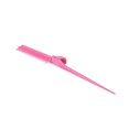 thumbnail image 1 of wonim44 Rat Tail Teasing Clip Comb, Pink Partition Attachment Clip Flat Iron Comb Hair Clip Combs Fine Tooth Comb for Straightening Dyeing, 1 of 1