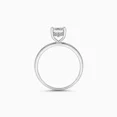 thumbnail image 3 of Aura Jewel 14K White Gold Plated Wedding Ring - 1.9 Ct Radiant Cut Diamond Engagement Ring - Solitaire Anniversary Ring for Women's - Solitaire Daily Wear Diamond Ring - Party Wear Diamond Ring, 3 of 3