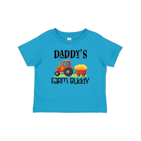 

Inktastic Daddy Farm Buddy Cute Tractor Gift Baby Boy or Baby Girl T-Shirt