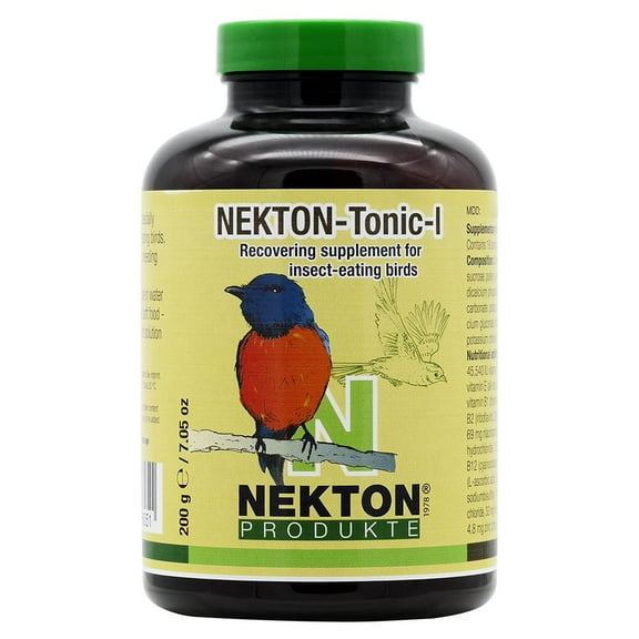 NEKTON-Tonic-I recovering supplement for insect eating birds 7.05 oz (200g)