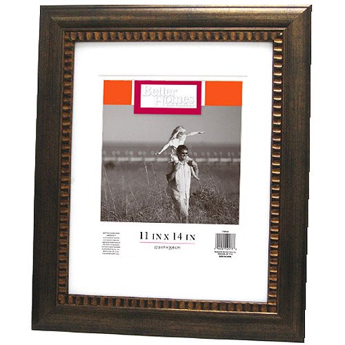 Better Homes & Gardens Bronze Ornate Picture Frame, 11" x 14"