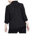 thumbnail image 2 of Kasper Womens Plus Cuffed Suit Separate One-Button Blazer, 2 of 2