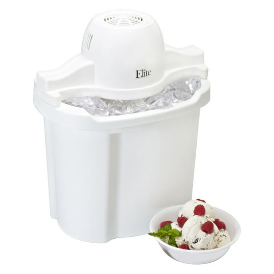 Mr. Freeze 4 Qt Ice Cream Maker, White
