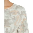 thumbnail image 4 of Secret Treasures Women's and Women's Plus Long Sleeve Waffle Top, 4 of 5