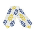 thumbnail image 2 of EREHome Chemin de Table Gouvernail Jaune et Bleu Décoration de Table Maison 13x70 Pouces, 2 of 5