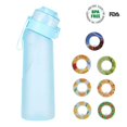 thumbnail image 1 of Taza con sabor a fruta, 0 azúcar, 0 tarjeta, 650 ml, material Tritan, botella de agua, taza deportiva, artefacto para beber, 1 of 2