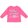 thumbnail image 3 of Inktastic For My Great Grandma-breast Cancer Awareness Boys or Girls Long Sleeve Toddler T-Shirt, 3 of 5
