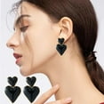 thumbnail image 1 of Pendientes de San Valentín, pendientes de San Valentín para mujer, regalos de San Valentín para ella, pendientes de corazón para mujer, joyería de moda para adolescentes, niñas y adolescentes, pendien, 1 of 7