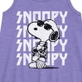 thumbnail image 2 of Peanuts - Snoopy Rock Name Repeat - Toddler and Youth Girls A-line Dress, 2 of 5