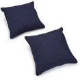 thumbnail image 3 of Blazing Needles 20-inch Outdoor Solid Throw Pillow (Set of 2)-Avocado, 3 of 3