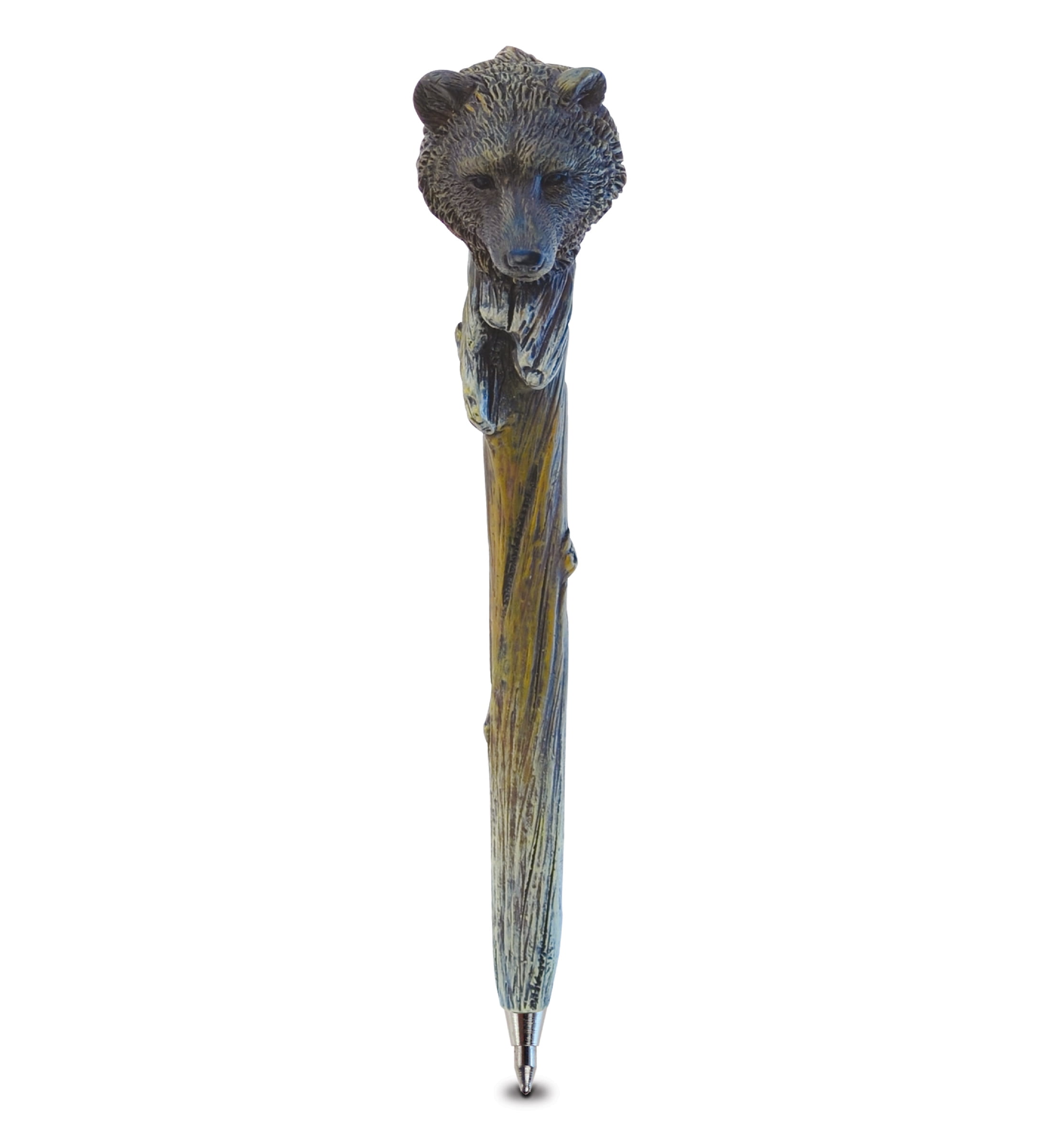 Planet Pens Wild Black Bear Novelty Pen - Fun & Unique Kids & Adults Office Supplies Ballpoint Pen, Colorful Wild Life Writing Pen Instrument For Cool Stationery School & Office Desk Decor Accessories