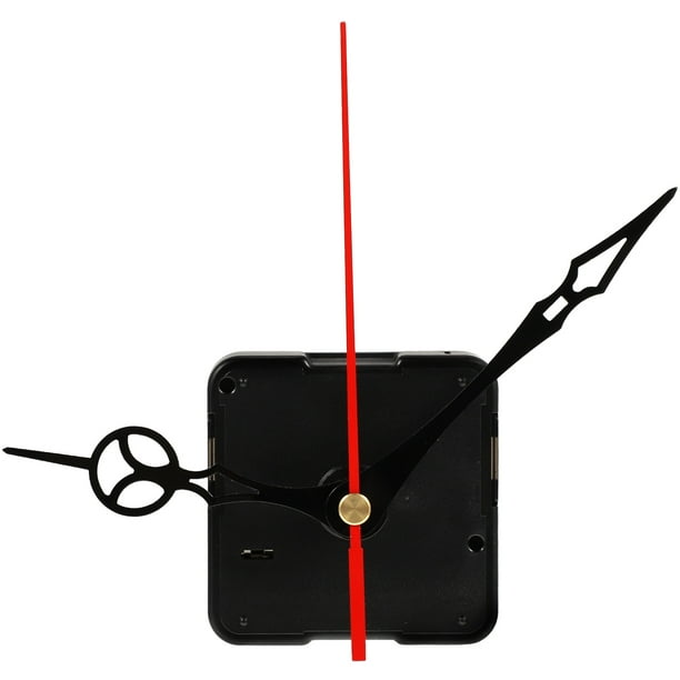 1 juego de repuestos para mecanismo de reloj, batería, mecanismo de reloj y kit de manecillas de reloj