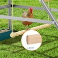 thumbnail image 4 of Pinypikaka Chicken Perch for Coop, 37.4"x18.9"x28" Chicken Roosting Bars with Swing and Food Box for Backyard Farm, Roosting Bars for Chickens in Coop, 4 of 6