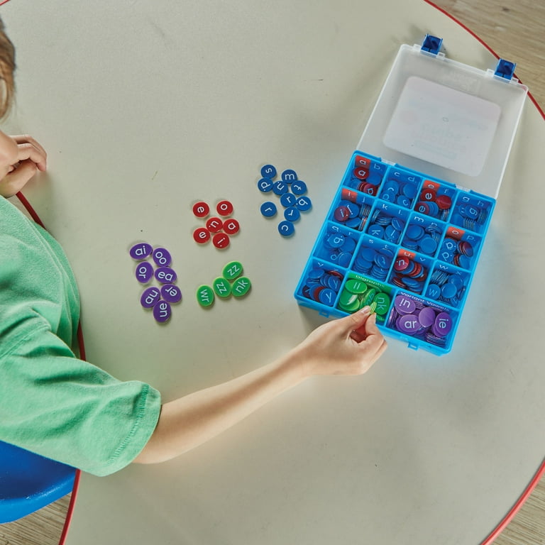 hand2mind Lowercase Phonics Chips, Alphabet Letters, Lowercase