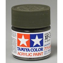 Tamiya Acrylic XF51 Flat Khaki Drab TAM81351 Plastics Paint Acrylic