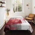 thumbnail image 4 of Red Grey Oil Painting Tapestry for Bedroom Wall Hanging Tapestry, Abstract Modern Street Smear Art Ceiling Backdrop Tapestries Poster Blanket Wall Decor for Teens Room Living Room Dorm 59" x 79", 4 of 8