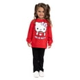 thumbnail image 5 of Hello Kitty Toddler Girl Graphic Sweatshirt and Leggings Set, 2-Piece, Sizes 12M-5T, 5 of 20