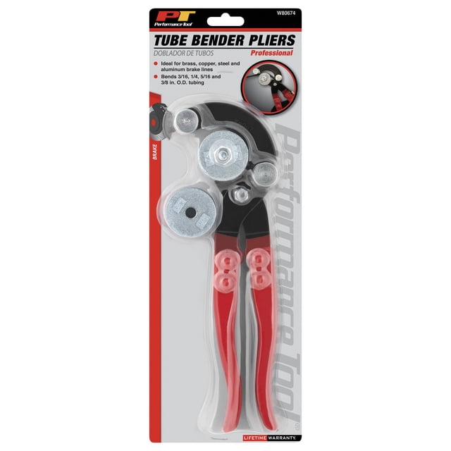Dobladora de Tubos Performance Tool W80674 3/16-3/8 Pulgadas