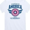 thumbnail image 3 of Marvel Captain America: Brave New World - Collegiate - Toddler And Youth Short Sleeve Graphic T-Shirt, 3 of 5