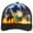 Palm Trees, variant on Pineapple Patch Trucker Hat with Mesh Back, Surf