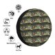 thumbnail image 4 of Fotbe Largemouth Bass Fish Funda de Llanta de Repuesto con Estampado, Engrosada, Ajuste Universal para Jeep, Remolque, RV, SUV, Camión-14 inch, 4 of 6