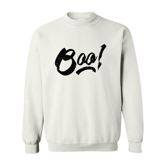 Boo! Design Sweatshirt Men -Image by Shutterstock, Male Large