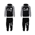 thumbnail image 4 of King and Queen Couple Matching Hoodie & Jogger Pants Set, 4 of 5