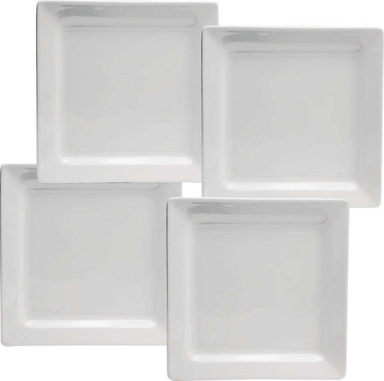 Oneida Chef's Table 4pk Square Dinner Plate