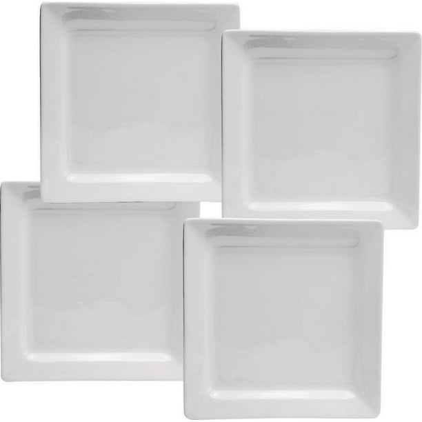 Oneida Chef's Table 4pk Square Dinner Plate