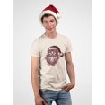 thumbnail image 2 of Jolly Vibes Santa - Christmas Holiday T-shirt Men's, 2 of 3