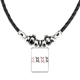thumbnail image 1 of patron de juego naipes fichas utensilios collar a mano colgante de cuerda de cuero Unbranded M, 1 of 3