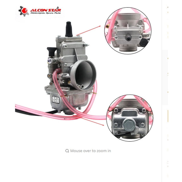 Mikuni TM32mm Flat Slide Carburetor for Yamaha DT200WR DT200S RZ250 RZ350 Carb