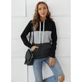 thumbnail image 5 of Women Casual Sweatshirts Fall Loose Lightweight Camouflage Long Sleeves Tops Cute Camo Crewneck Pullover Hoodie S, 5 of 5