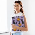 thumbnail image 6 of FORMRS 3 Ring Binder with Pockets 1.5" D-Rings Clip Board 200 Sheets Capacity, Halloween Pumpkin, 6 of 8