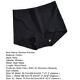 thumbnail image 7 of harmtty Women Panties Graphene Crotch Stretchy High Waist Tummy Tightening Solid Color Anti Exposure Briefs for Daily Wear,Hot Pink, 7 of 7