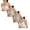 Grey 1PCS & White 1PCS & Green 1PCS & Beige 1PCS, variant on 4 Pack Soft Cotton Scoopneck Girls Bras, Stretch Bralettes for Teen Natural Shaping Training Bra with Elastic Band,11-13 Years