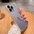 thumbnail image 5 of Compatible with iPhone 14 Pro Max Case Cute, Glitter Bling Plating Letter Love Pattern Phone Case for iPhone 14 Pro Max 6.7'' Camera Protective Back Cover for Women Girl-Silver, 5 of 12