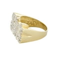 thumbnail image 2 of 14K Two Tone with Diamonds Gold Name Ring | Appx. 6.5 Grams, 2 of 3