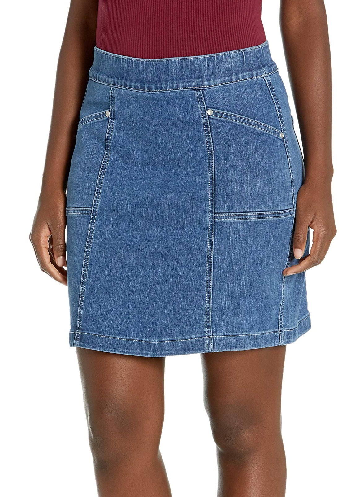 Jag Jeans Womens Hillary Denim Skort 27 