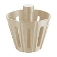 thumbnail image 1 of veasfak Coffee Cone Paper Press Lightweight Easy Clean Reusable Coffee Filter Shaper white, 1 of 9