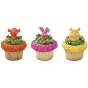 24 ct - Winnie the Pooh, Tigger and Piglet Cupcake Rings